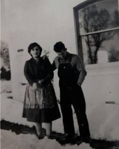 Photograph of Ramon and Josefa at Harefield Hospital